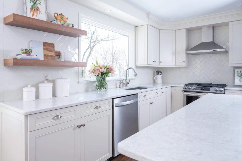 Open Kitchen Shelving